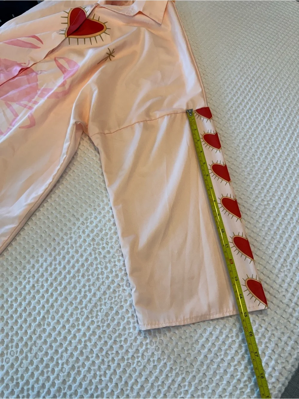 Light Pink Crab & Heart Two-Piece Lounge Set